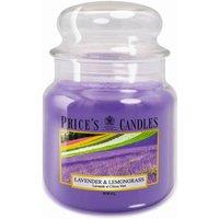 Prices Candles Small Jar Lavender & Lemongrass Candle in Purple