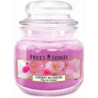 Prices Candles Small Jar Cherry Blossom Candle in Pink