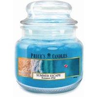 Prices Candles Summer Escape Small Jar Candle in Blue