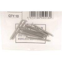 Unifix Electrical Socket Screws Nickel Plated - M3.5 x 40 - Box of 50 in Silver