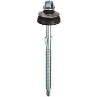 Unifix Fibre Cement Sheeting Screw 6.3X130 - Box of 100 in Silver