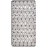 Showerdrape Laguna Anti Slip PVC Bath Mat 68cm x 37cm in Grey | Size: 68 cm x 37 cm