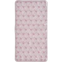 Showerdrape Laguna Anti Slip PVC Bath Mat 68cm x 37cm in Pink | Size: 68 cm x 37 cm