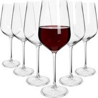 Argon Tableware Knightsbridge Crystal Red Wine Glasses - 620ml - Pack of 6 in Clear