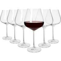 Argon Tableware Knightsbridge Crystal Red Wine Glasses - 650ml - Pack of 6 in Clear
