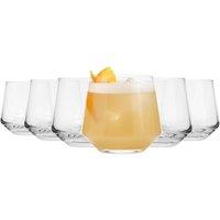 Argon Tableware Soho Crystal Tumbler Glasses - 300ml - Pack of 6 in Clear