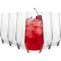 Argon Tableware Soho Crystal Highball Glasses - 375ml - Pack of 6 in Clear
