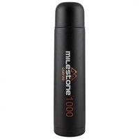 Dragodirect Double Wall Stainless Steel Flask 1L Insulated Bottle in Black