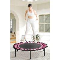 Living and Home 40" Rebounder Trampoline for Adults in Pink