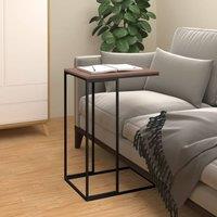 Berkfield Home Side Table Black 40x30x59 cm Engineered Wood | Size: 40 x 30 x 59 cm
