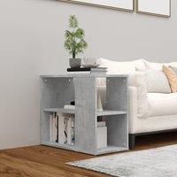 Berkfield Home Side Cabinet Concrete Grey 60x30x50 cm Engineered Wood | Size: 60 x 30 x 50 cm