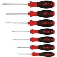 Wiha SoftFinish TORX Screwdriver Set, 7 Piece in Red