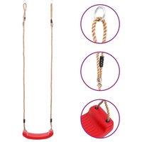 Berkfield Home Swing Seat for Children Red