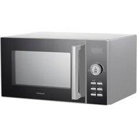 Statesman 23L 900W Digital Solo Microwave, Stainless Steel Cavity, Silver