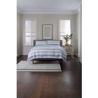 The Lyndon Company Next Level 100% Duvet Cover Set with Cuff Detailing in Blue | Size: King