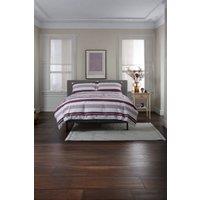 The Lyndon Company Next Level 100% Duvet Cover Set with Cuff Detailing in Burgundy | Size: King