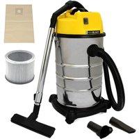 Monstershop MAXBLAST 30L Industrial Vacuum Cleaner in Yellow