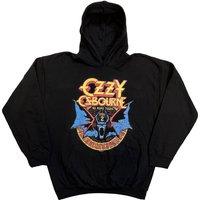 Ozzy Osbourne Bat Circle Hoodie in Black | Size: Medium