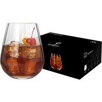 Argon Tableware Kensington Optic Crystal Tumbler Glasses - 460ml - Pack of 48 in Clear