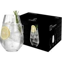 Argon Tableware Kensington Optic Crystal Highball Glasses - 620ml - Pack of 48 in Clear