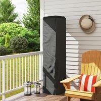 OUTSUNNY Heavy Duty Gas Pyramid Outdoor Patio Heater Cover, Black | Size: 1 Pack