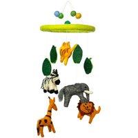 KDMD Handmade Felt Mobile - Safari