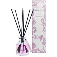 KDMD Tea & Roses Reed Diffuser-140ml, Long-Lasting Floral & Green Tea Scent in Pink