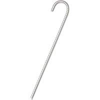 Berkfield Home Tent Pegs 12 pcs 37 cm 10 mm Galvanised Steel in Silver