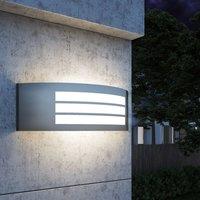 Berkfield Home Outdoor Wall Light Stainless Steel in Silver