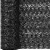 Berkfield Home Privacy Net Black 2x10 m HDPE 75 g/m