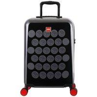 Lego 40L ColourBox Brick Dots Black/Grey Cabin Suitcase in Black