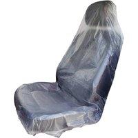 Havendro 100pcs Disposable Plastic Car Seat Covers Vehicle Cover in Clear