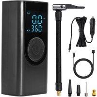 Havendro Electric Air Compressor Cordless Rechargeable Car Bike in Black