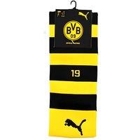 Borussia Dortmund Men's 2023 - 2024 Home Socks in Yellow | Size: Medium
