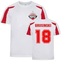 Mainz 05 Men's Mens Daniel Brosinski Mainz Sports Training Jersey in White | Size: 2XL