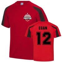 Sheffield United FC Men's Mens John Egan Sports Training Jersey in Red | Size: Medium