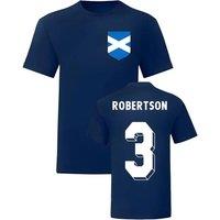 Scotland Men's Mens Andy Robertson National Hero Tee in Navy | Size: 2XL