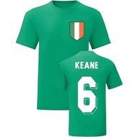 Ireland Men's Mens Roy Keane National Hero Tee in Green | Size: Large