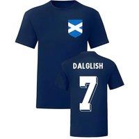Scotland Men's Mens Kenny Dalglish National Hero Tee in Navy | Size: Small