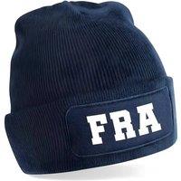 France Men's Mens National Football Beanie in Navy