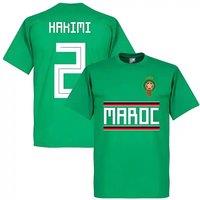 Morocco Men's Hakimi Team T-Shirt in Green | Size: XL