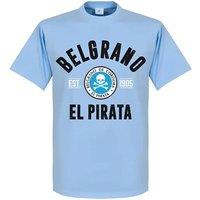 Belgrano Cordoba Men's Mens Established T-Shirt - Sky in Light Blue | Size: 3XL