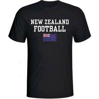 New Zealand Men's Mens Football T-Shirt in Black | Size: XL