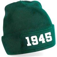 VFL Wolfsburg Men's Mens Wolfsburg 1945 Football Beanie Hat in Green