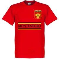 Montenegro Men's Mens Team T-Shirt in Red | Size: 4XL