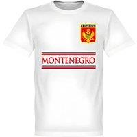 Montenegro Men's Mens Team T-Shirt in White | Size: 2XL