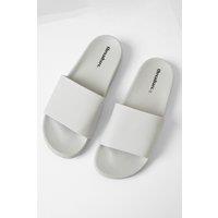 Threadbare Men's Lightweight Cushioned Sliders in Grey | Size: 11