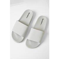 Threadbare Men's Lightweight Cushioned Sliders in Grey | Size: 12