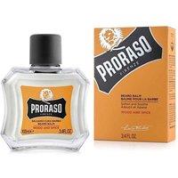 Proraso Men's Beard Balm 100ml Wood & Spice in Yellow