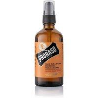 Proraso Men's Beard Oil 100ml Wood & Spice in Yellow